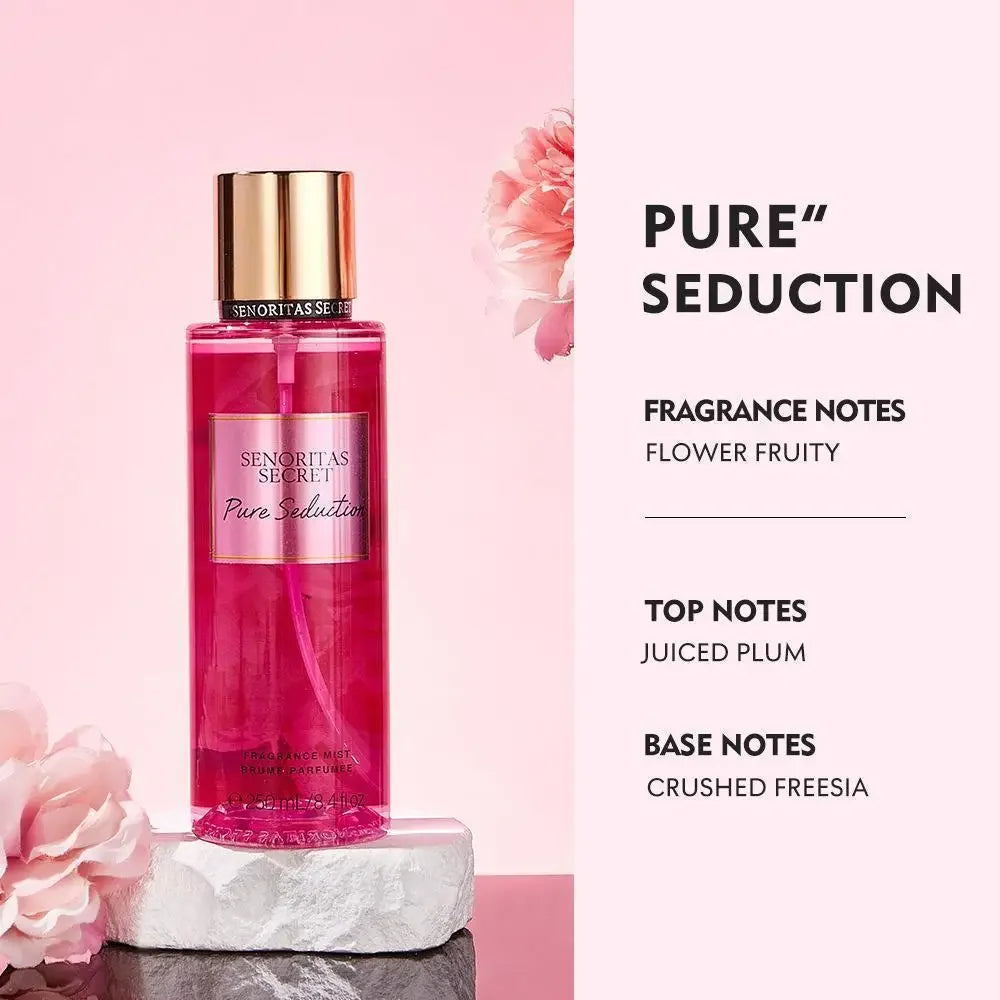 Original Perfume Vanilla Flower Fruit 250ml Fragrance Mist Scent Light Long Lasting Fragrance Women's Perfume Charming Gift
