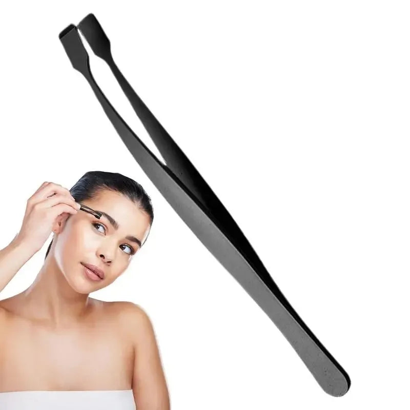 Precise Professional Makeup Tool Lash Applicator Tool Eyelash Cluster Non Slip Applicator Tweezers for Travel Salon Separating