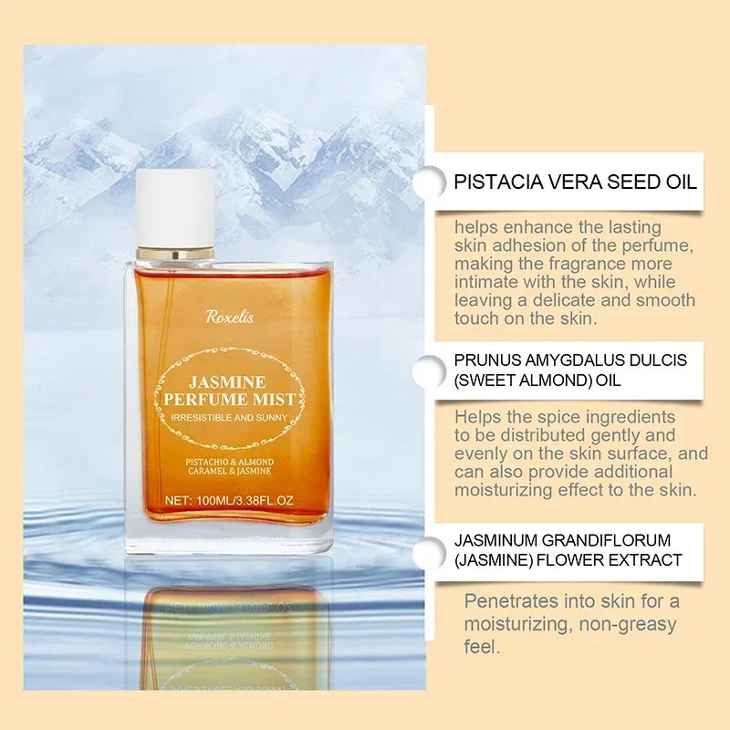 Caramel Vanilla Perfume High-end Gourmand Scent Creamy Honey Sweet Scent Body Spray Long-lasting Fresh Unisex Eau De Toilette