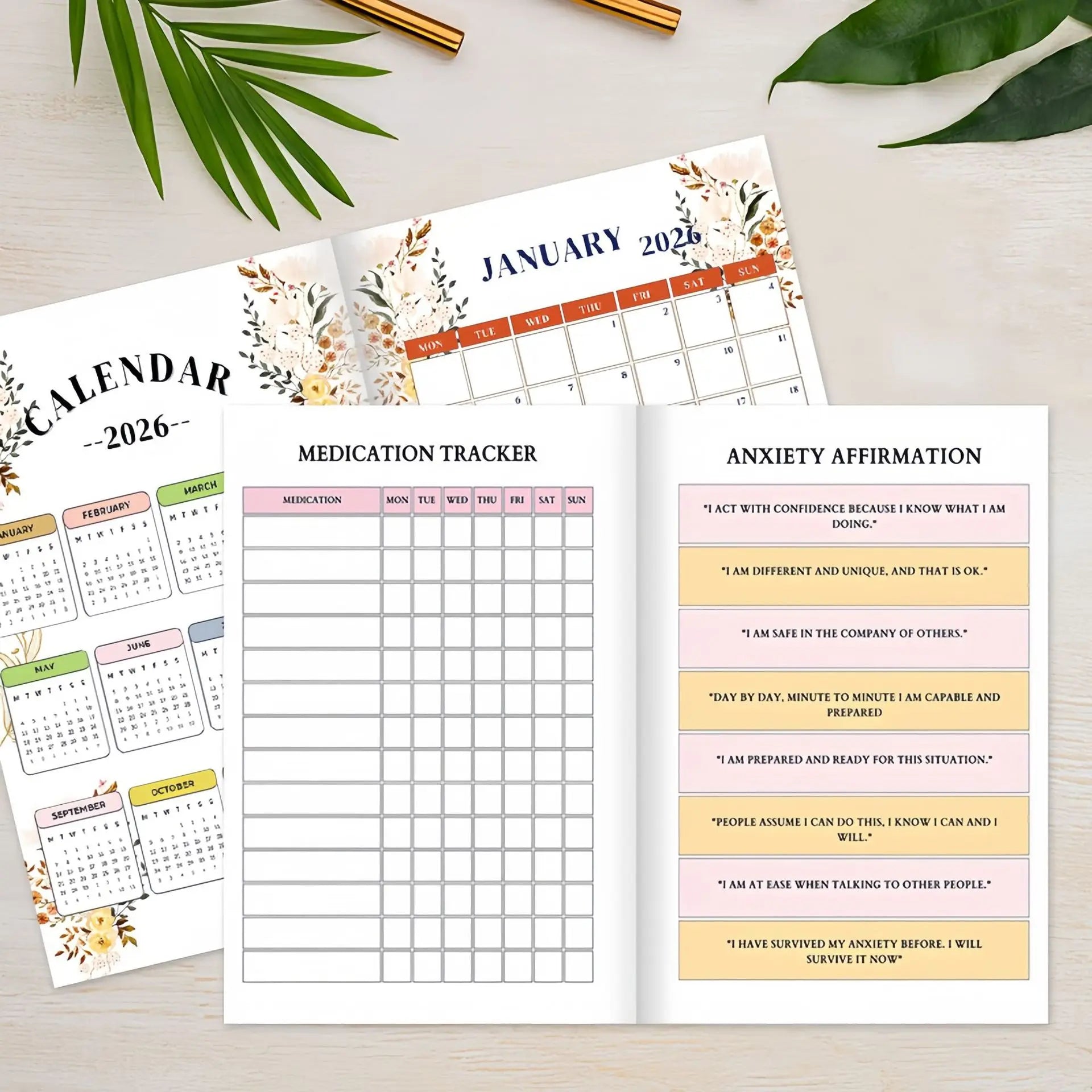 2026 Mental Wellness Journal: A Guided Weekly Diary for Emotional Healing & Self-Discovery