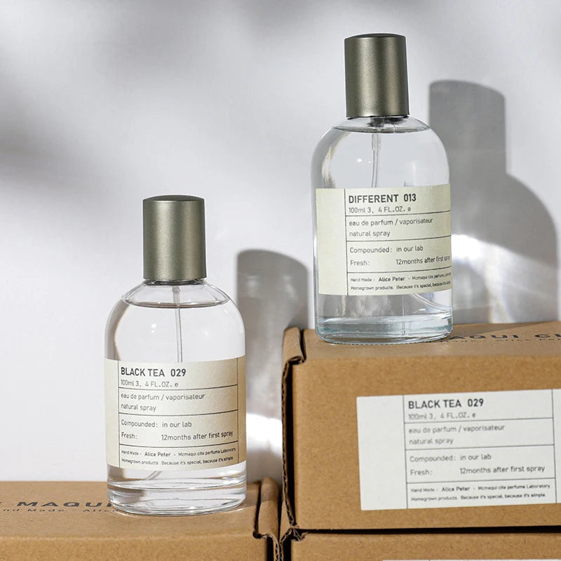 100ML Unisex Perfume Sandalwood Fresh Fragrance Eau De Toilette Classic Fruity Notes Women Man Parfum Bergamot Body Spray