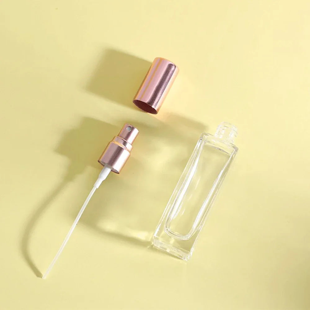 10ml Mini Perfume Spray Bottles Glass Refillable Bottle Portable Travel Oils Liquid Cosmetic Container Perfume Atomizer 여행용