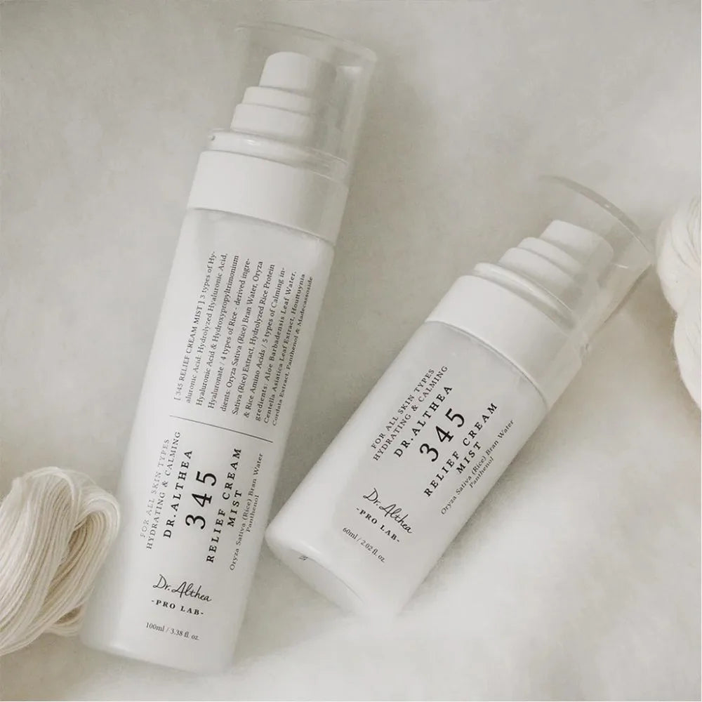 Dr. Althea 345 Relief Cream Mist Double Layer Spray Moisturizing Essence Hydration Mist Sensitive Skin Refreshing Fine Skin Care