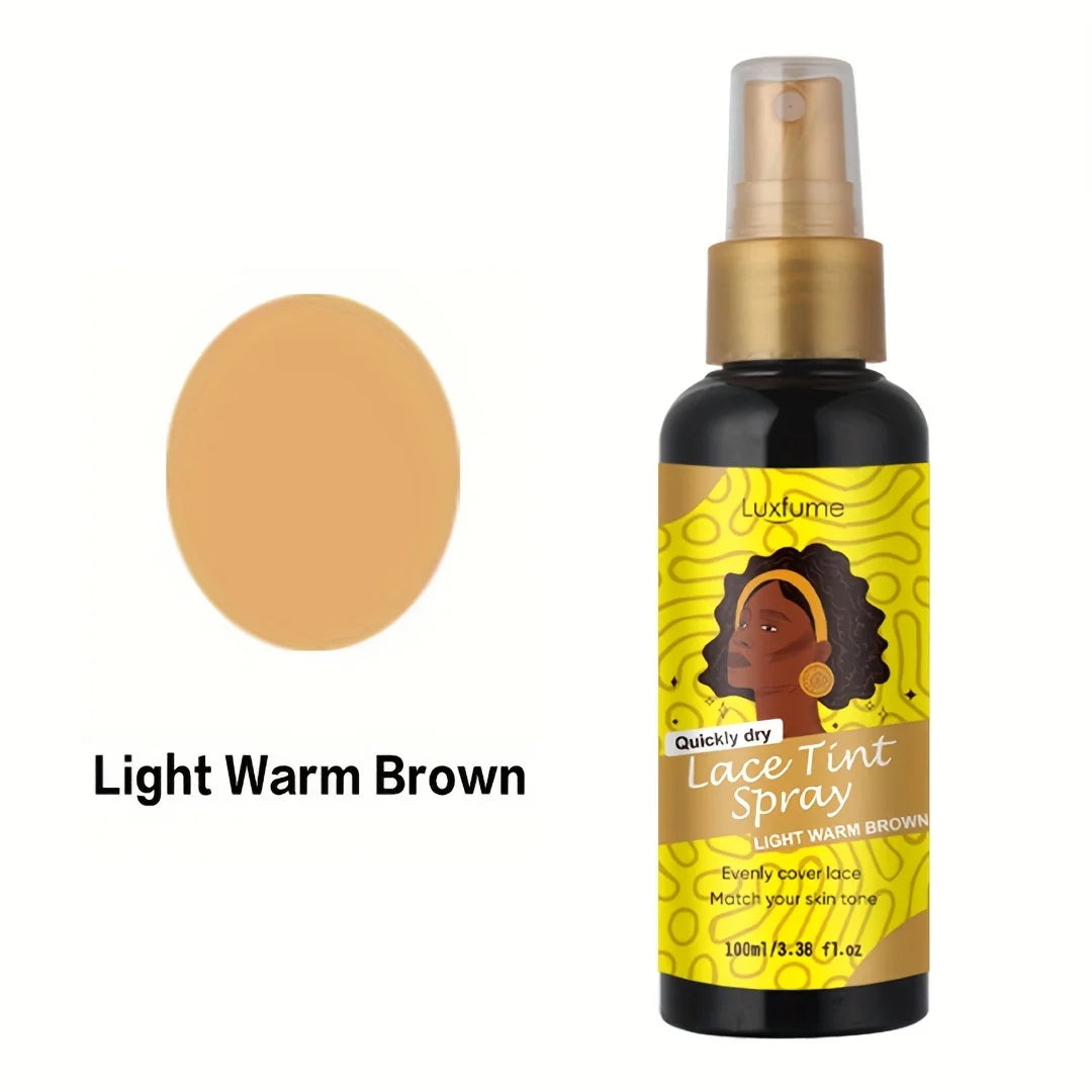 Lace Tint Spray For Wigs,Natural Root Touch Up Hair Spray,Long Lasting Lace Melt Spray,Matches The Skin Colour,Natural Looking