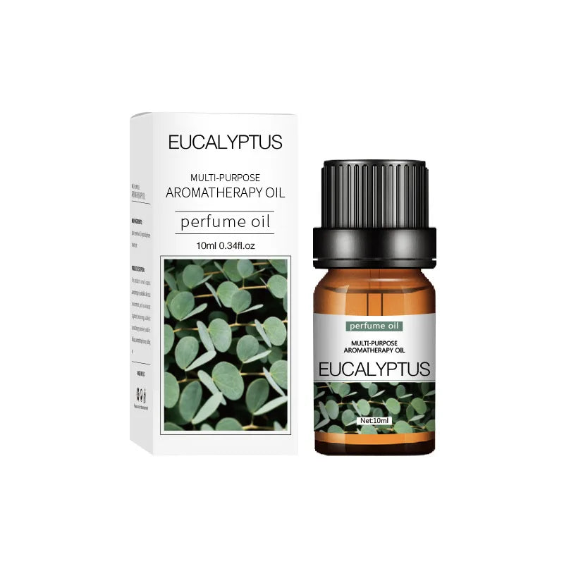 10ml Pure Natural Plant Essential Oil Aromatherapy Oil for Bedroom Bathroom Car Air Freshener Fragrance Oil Aromatic Oil