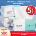 Disposable Cotton Facial Wipes Thickened Pull-Out Facial Cleansing Wipes Soft Cotton Wipes Baby & Household Face Wipes