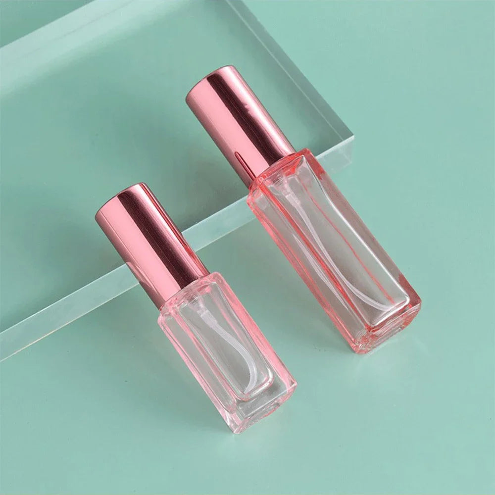 10ml Mini Perfume Spray Bottles Glass Refillable Bottle Portable Travel Oils Liquid Cosmetic Container Perfume Atomizer 여행용