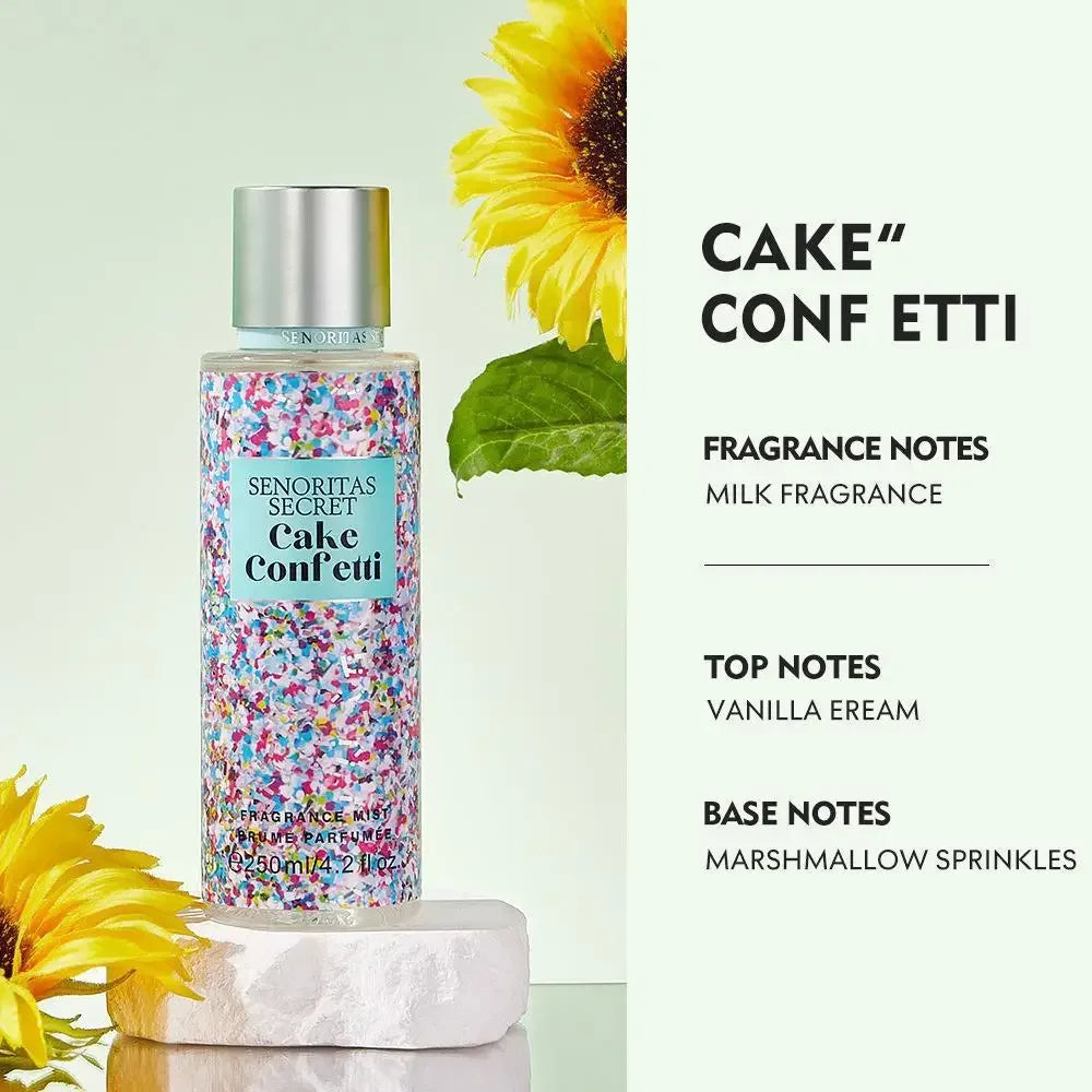 Original Perfume Vanilla Flower Fruit 250ml Fragrance Mist Scent Light Long Lasting Fragrance Women's Perfume Charming Gift