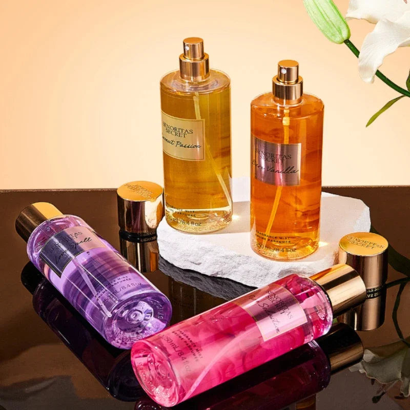 Original Perfume Vanilla Flower Fruit 250ml Fragrance Mist Scent Light Long Lasting Fragrance Women's Perfume Charming Gift