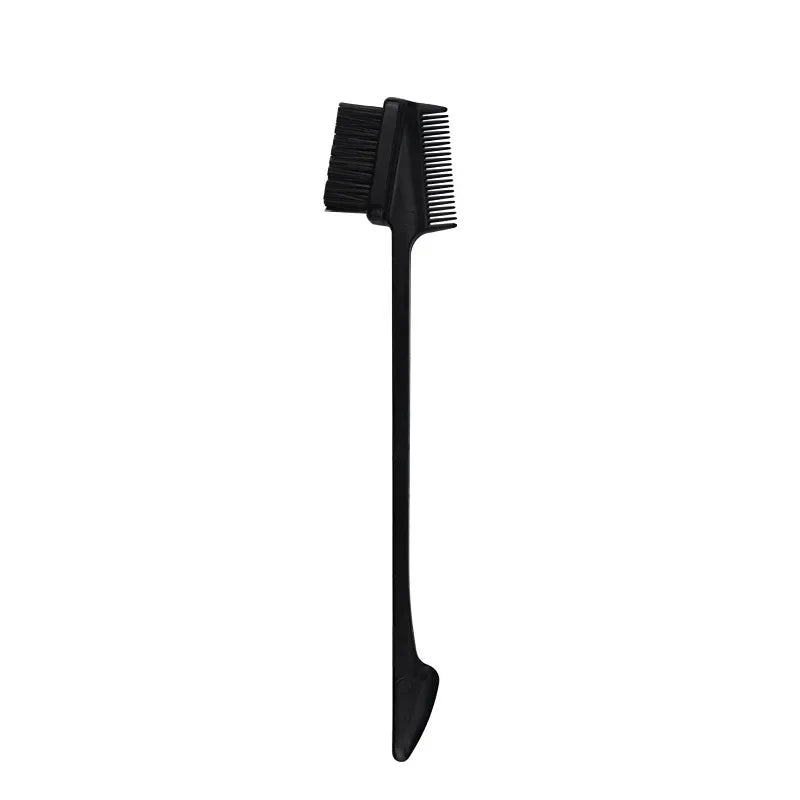 Beauty Edge Brush Comb Vendor Double Sided 3 In 1 Edge Control Brush for Baby Hair Salon Hair Comb Brushes Beauty Tools