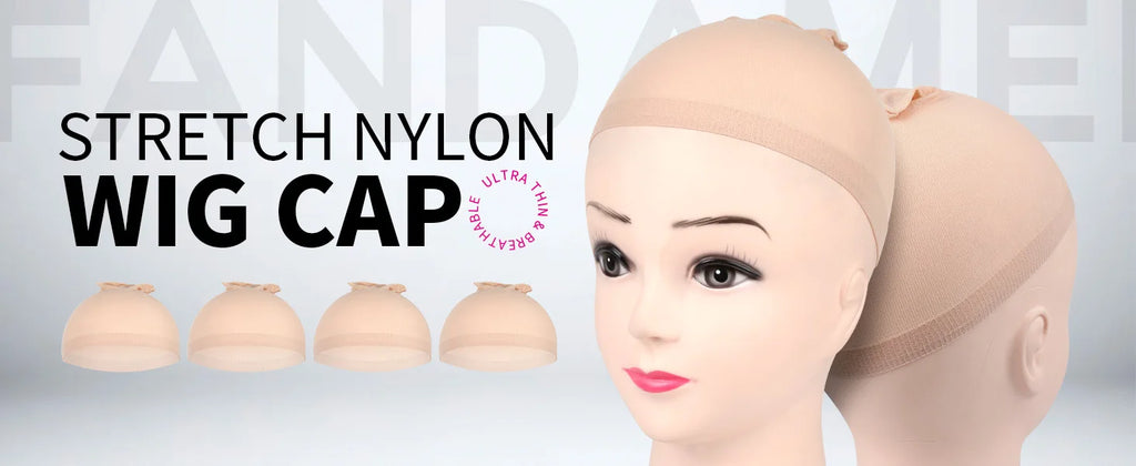 Wig Cap 2PCS Nylon Wig Caps Black Nude Wig Caps for Women Stocking Wig Caps for Halloween Cosplay for Women Men Kids Daily Use