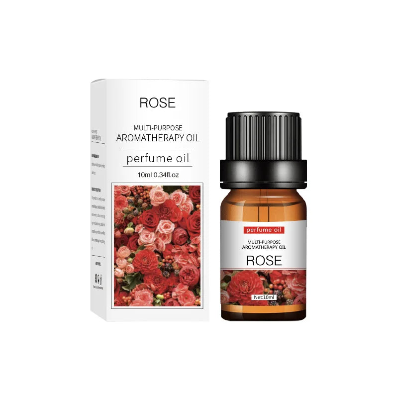 10ml Pure Natural Plant Essential Oil Aromatherapy Oil for Bedroom Bathroom Car Air Freshener Fragrance Oil Aromatic Oil