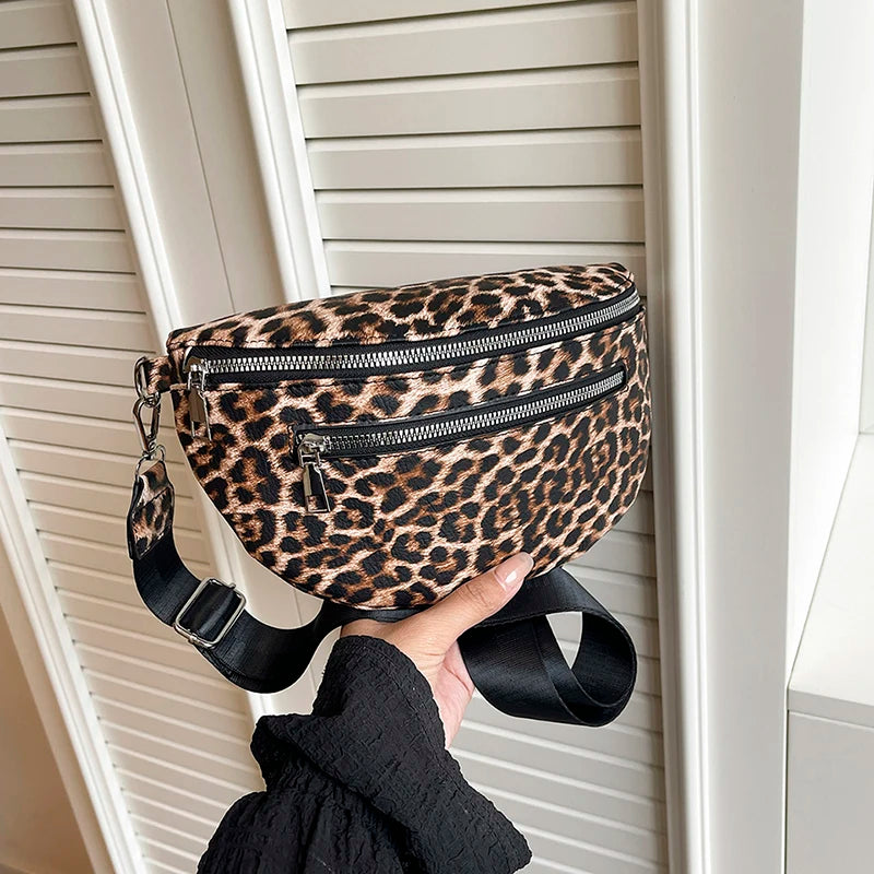 Fashion Simple Waist Bag Woman Chest Pack phone Purse Leather Fanny Pack Luxury Belt Bag 2026 New Ladies Shoulder Crossbody Bags