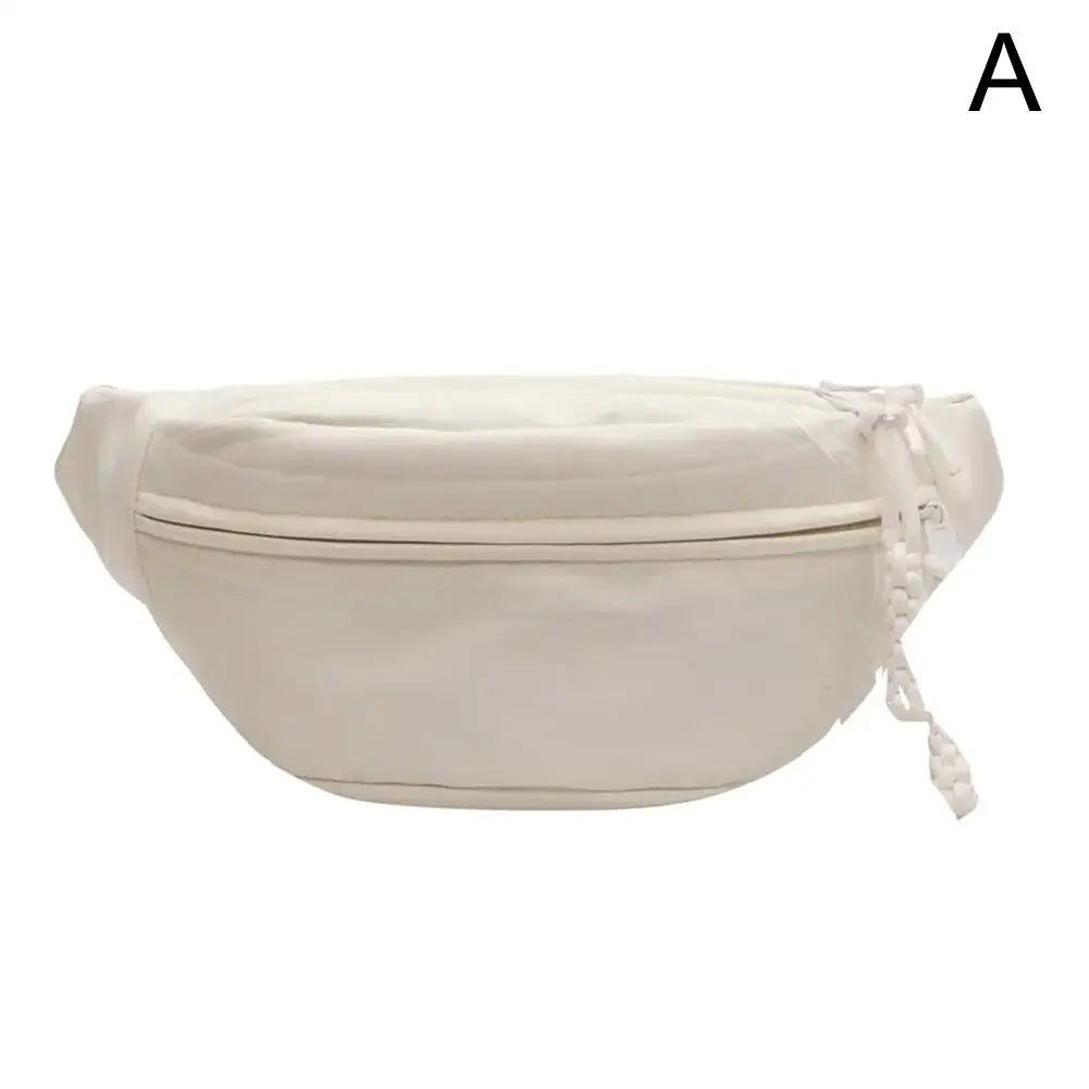 Waist Bags for Women Oxford Leisure Color Waist Bag Shoulder Crossbody Chest Bags Handbags All-match Messenger Belt Bags A3Z0