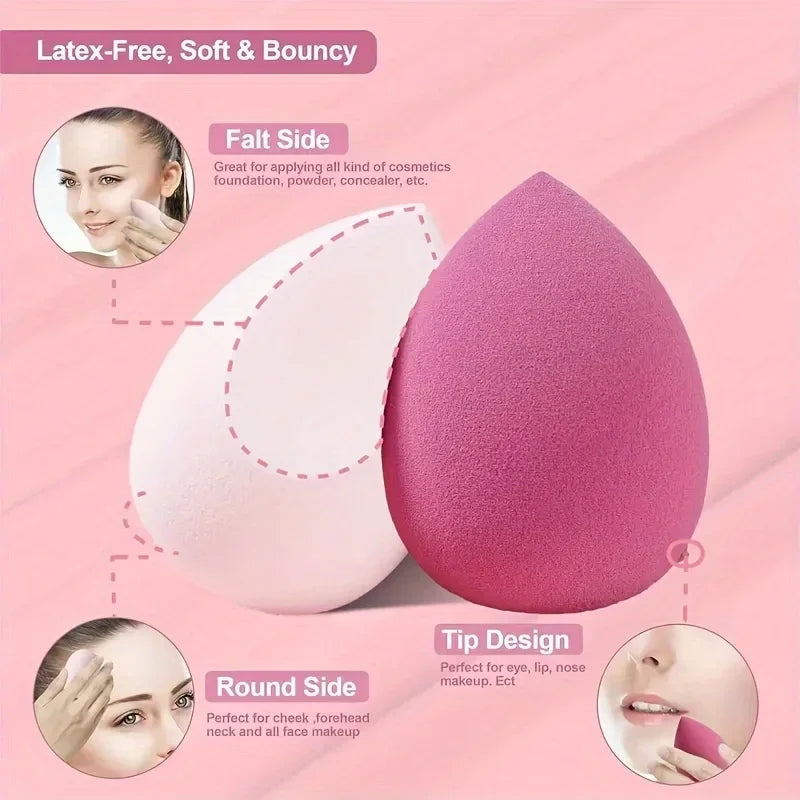 12PCS Sponges - Latex-Free, Dual Use for Liquid/Cream/Powder, Multi-Color Makeup Sponges for All Skin Types Makeup wholesale