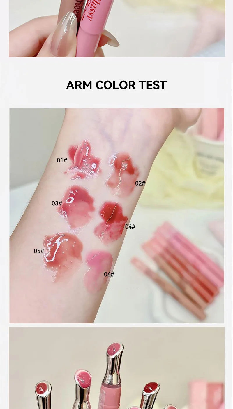 Pinkyfocus Lip Gloss Is Moisturizing, Natural, Easy to Apply, Has a Water-Gloss Finish, Does Not Stick to the Cup, Does Not Show Lip Lines, Is Non-Sticky, Enhances Lip Volume, Brightens the Complexion, High-End Versatile Kore