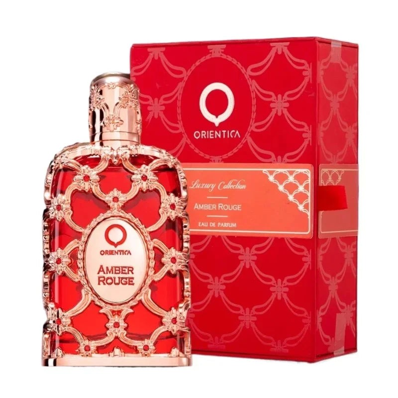 80ml Fresh Fruity Gourmand Perfume Elegant Long Lasting Amber Notes Luxury Oriental Unisex Scent Arabian Style EDP