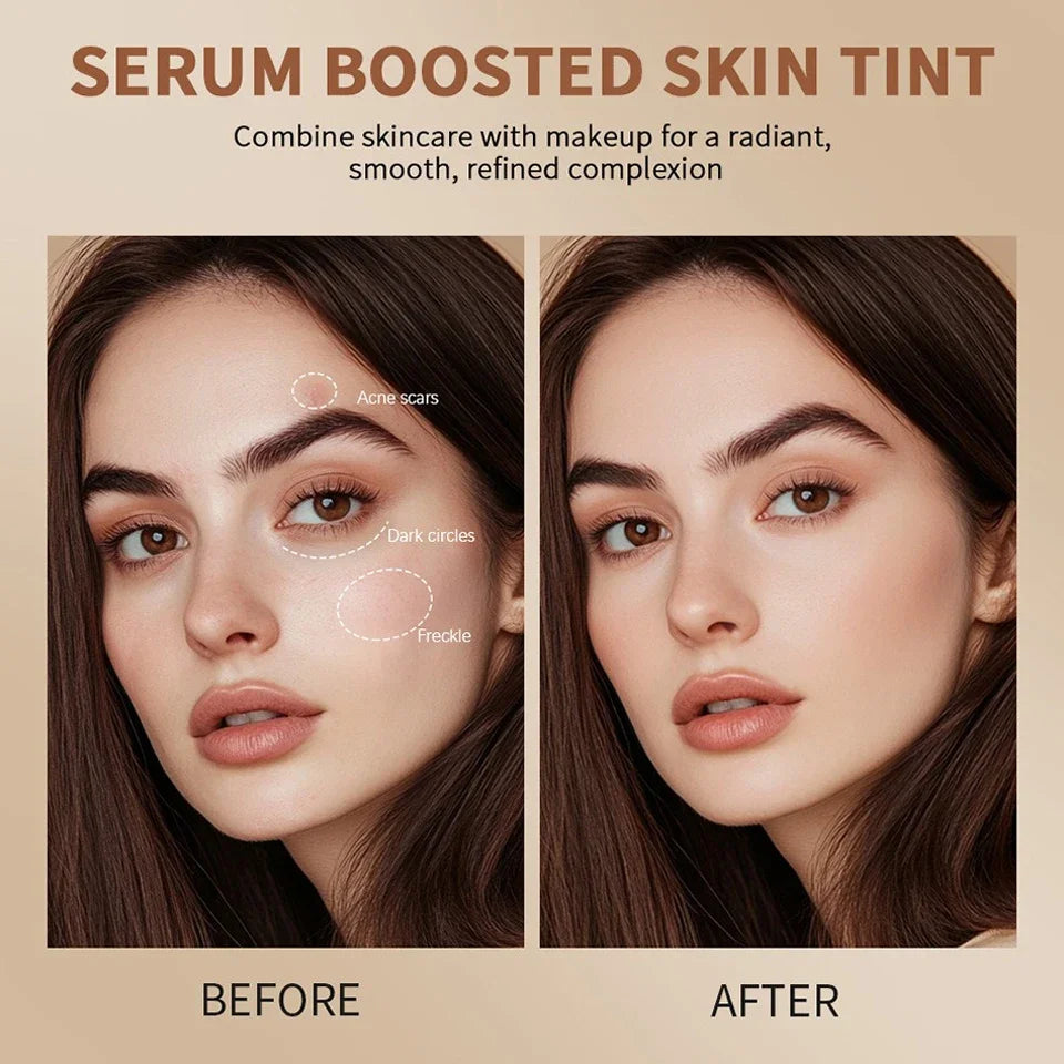 Foundation Stick Balm Skin Bronze Tint Eraser Foundation Stick Smooth Plumper Long-lasting Flawless Makeup Face Beauty Cosmetics