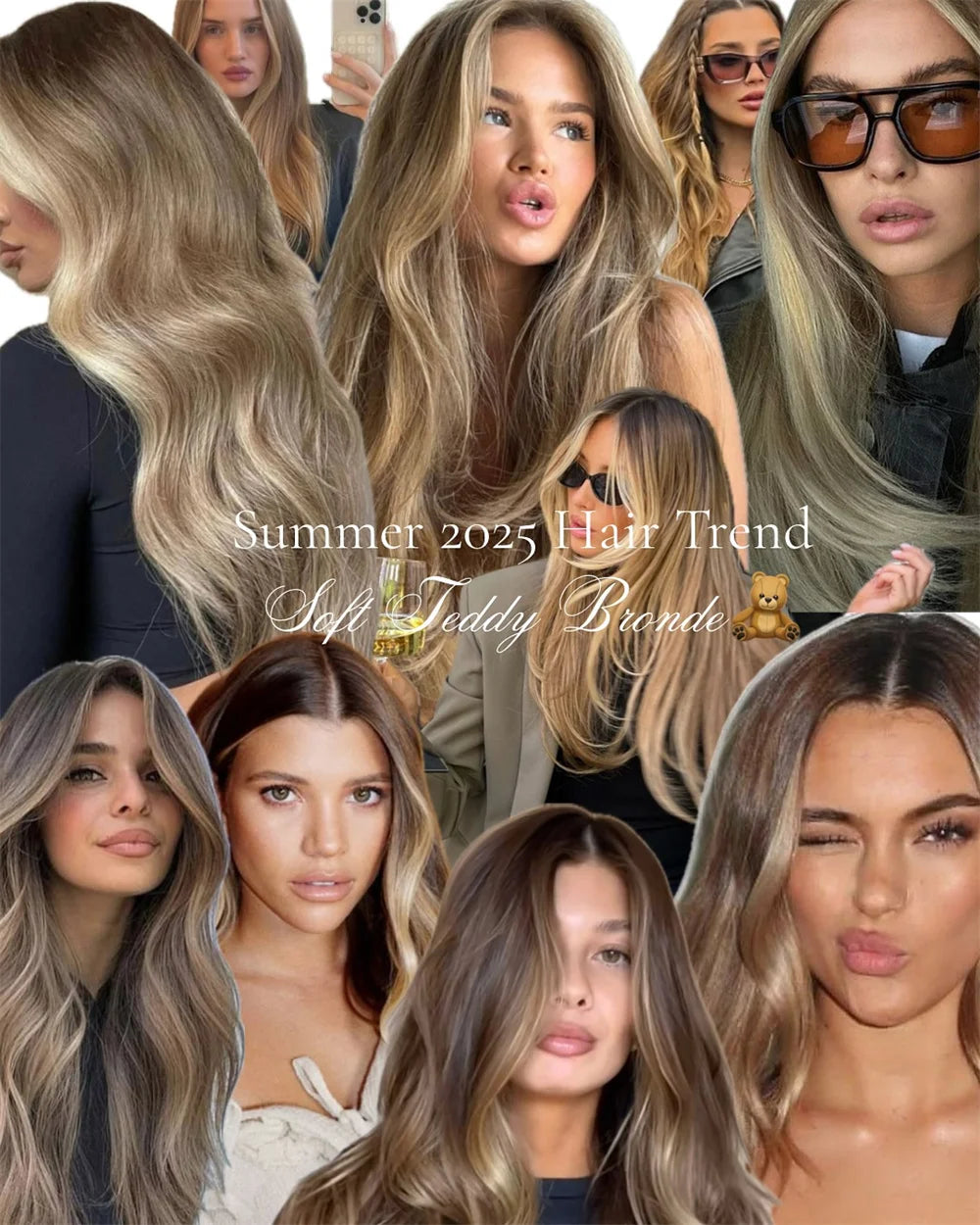 Glueless Lace Wig Wear and Go Synthetic Lace Front Wigs for Women Brown Highlights Body Wave Wig Middle Part Realistic Look