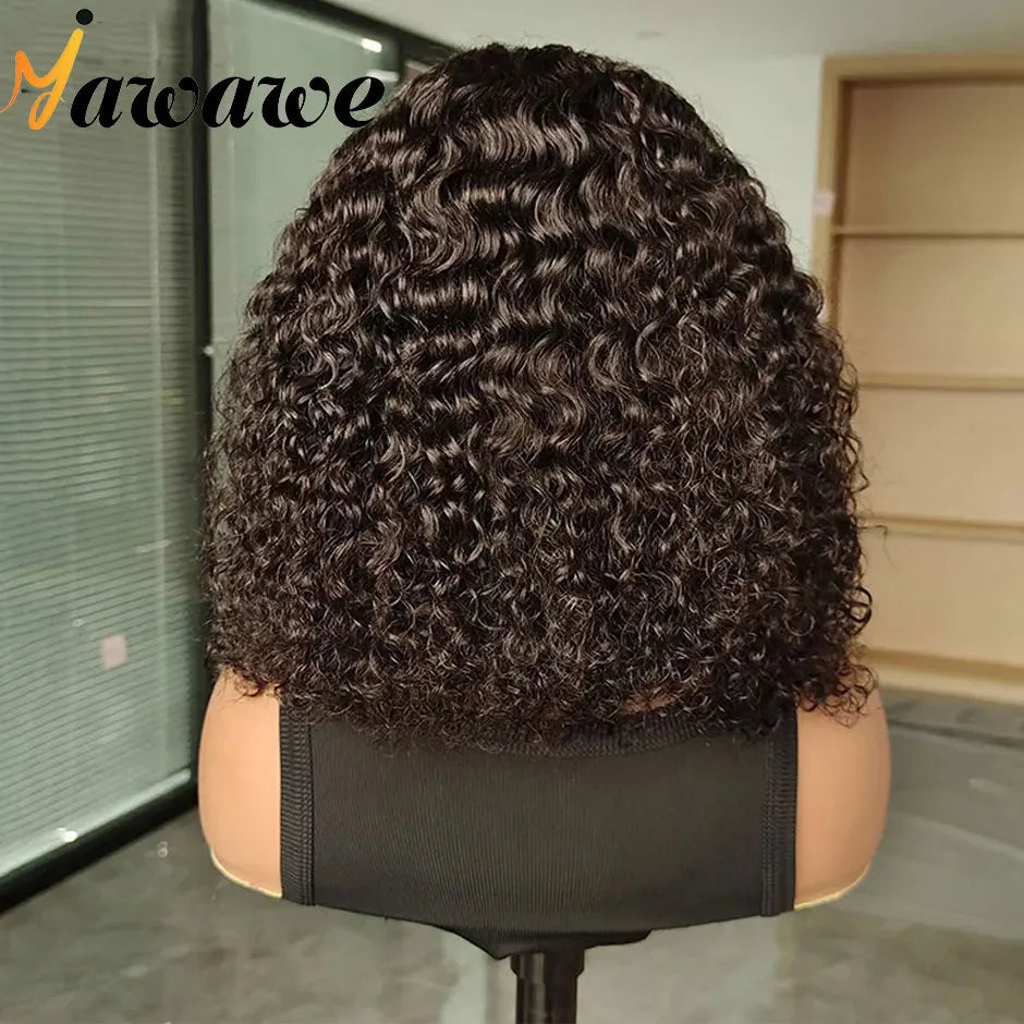 YAWAWE Glueless Wig Prebleached Knots Real Scalp Preplucked hairline Ready To Wear Go Wigs Precut Lace Water Wave Glueless Wigs