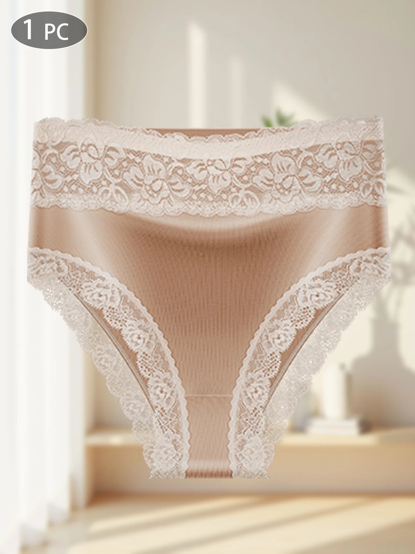Elegant Lace Women’s Underwear - Mid-Waist Design, Soft & Breathable, Comfortable & Feminine Fit, Perfect for Date Nights