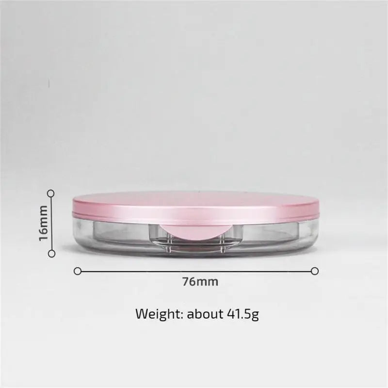Small Portable Powder Case Empty Makeup Box 5 Gram Cosmetic Container Travel Size Containers Compact Powder