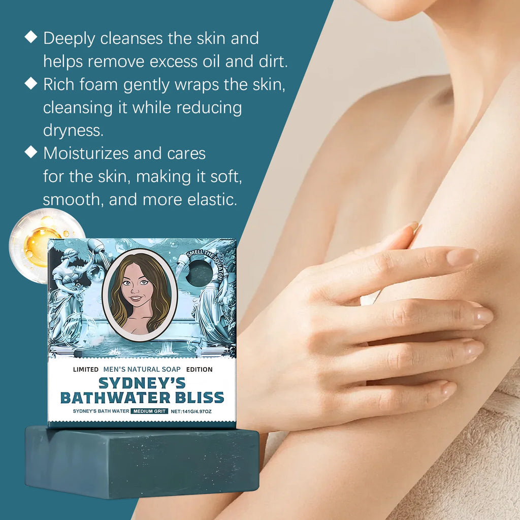 Bathing Soap Bar — Deep Cleansing, Nourishing, Oil-Control, Odor-Removing, Moisturizing & Refreshing, Fragranced Clean Skin