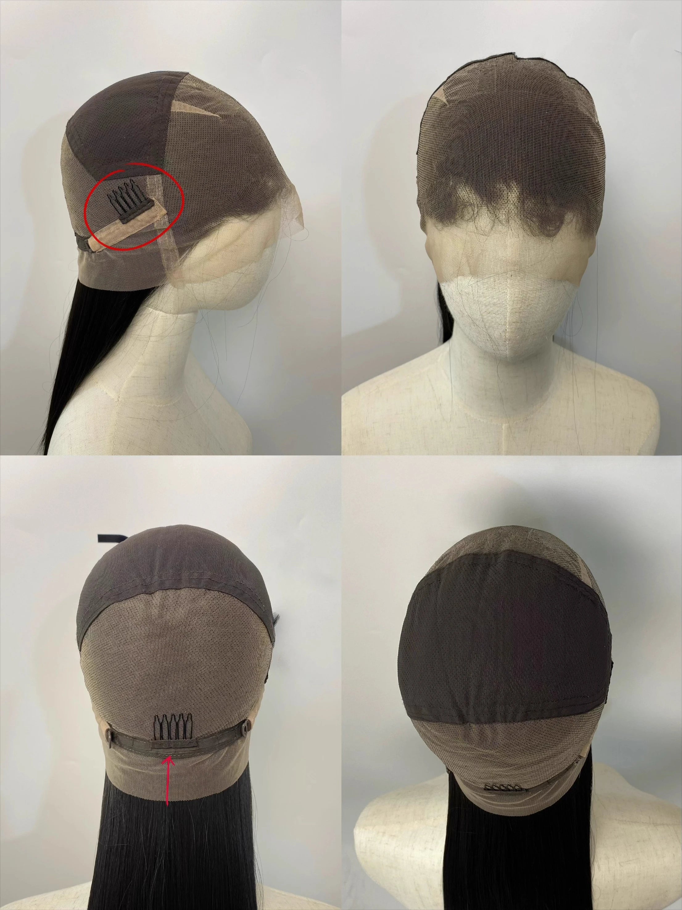 360 Lace Wig 24 Inches Full Lace Frontal Wigs Synthetic Lace Wigs Peluca Cabello Natural Looking Straight Wig Cosplay Pelucas