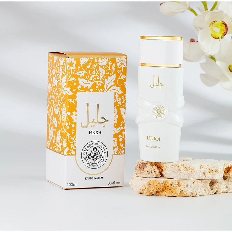 Arabic Unisex Perfume Latf Eau De Parfum Spray Flower Fruits Notes Women Fragrance Spicy Oriental Gourmand Scent Musk Body Mist