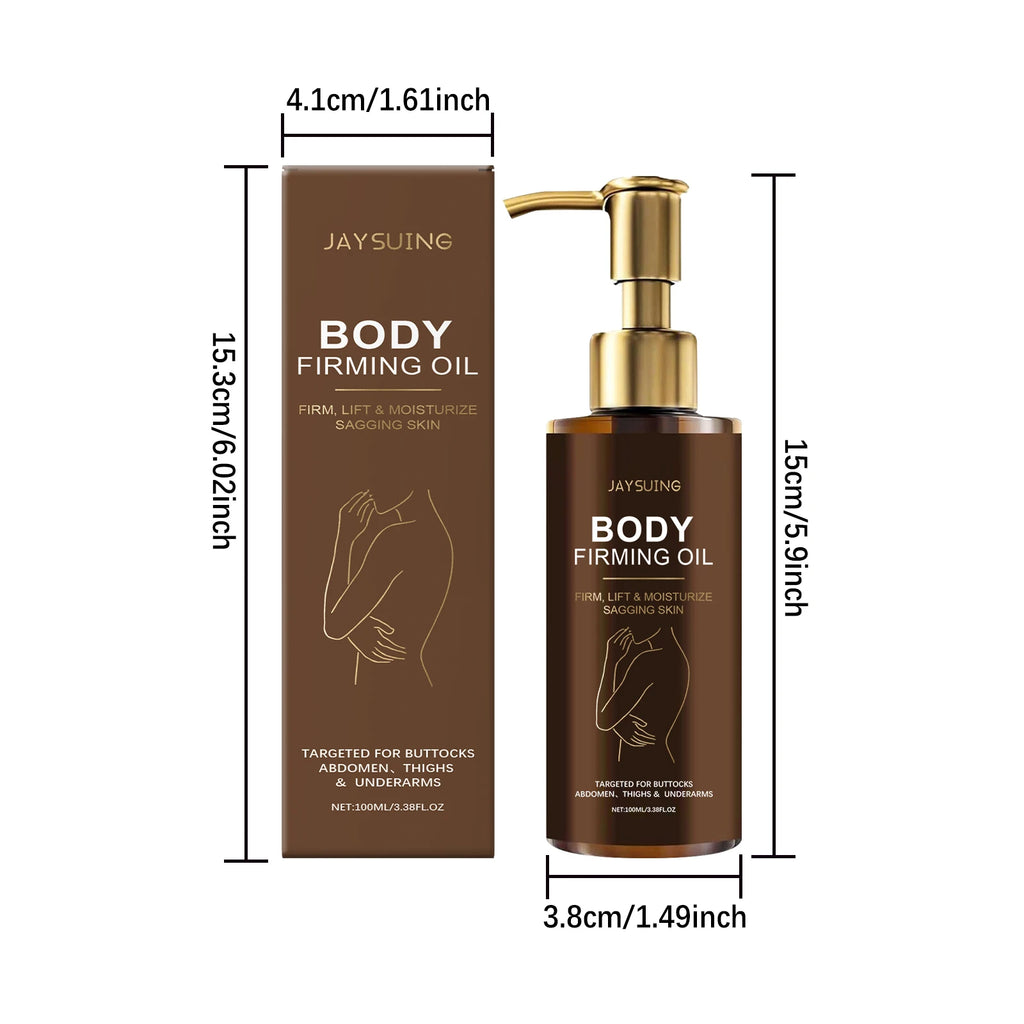 Moisturizing and firming body oil, improves dryness and roughness, easy to absorb during massage, makes skin smooth and radiant