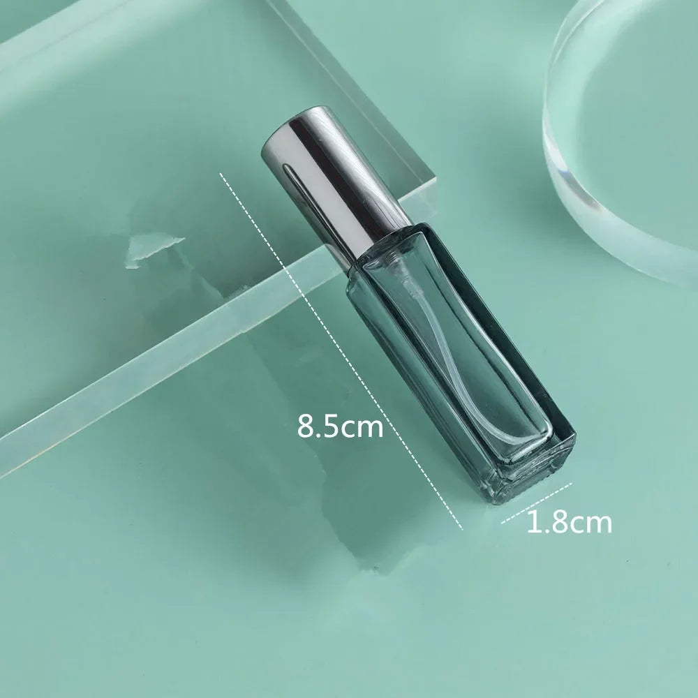 10ml Mini Perfume Spray Bottles Glass Refillable Bottle Portable Travel Oils Liquid Cosmetic Container Perfume Atomizer 여행용