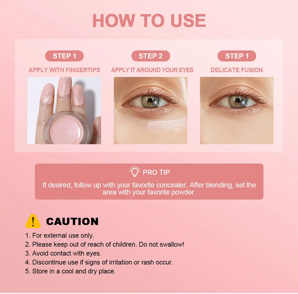 Under Eye Brightener Eye Bags Dark Circles Eye Cream Under Eye Skin Care Caffeine Brightening Peptide Firming Eye Care Beauty C