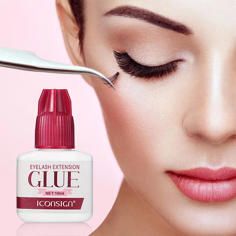 Lash Glue Low Smell 1-2 Seconds Quick Dry Glue For Eyelash Extension Long Lasting 40 to 60 Days Grafting Lashes Glue 5ml 10ml