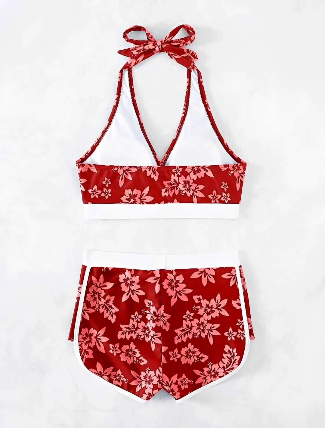 2026 High Waist Bikinis Women Padded Halter Swimwear Female Sexy Sporty Swimsuit Bathers Bathing Swimming Swim Suit Beachwear