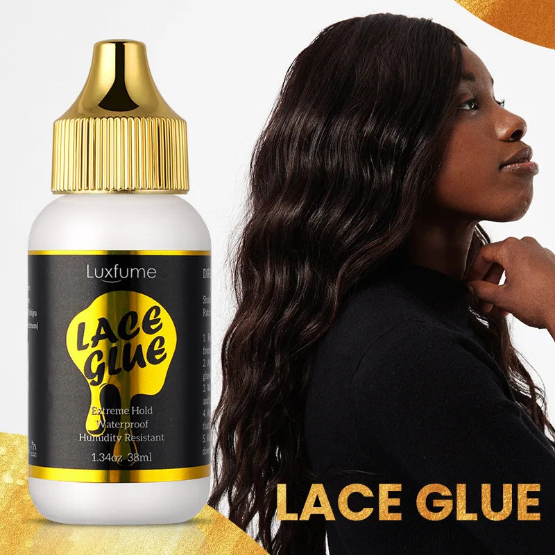 Super lace wig adhesive glue hair wax stick waterproof strong and long lasting for human wig hair extensions for lace front wigs