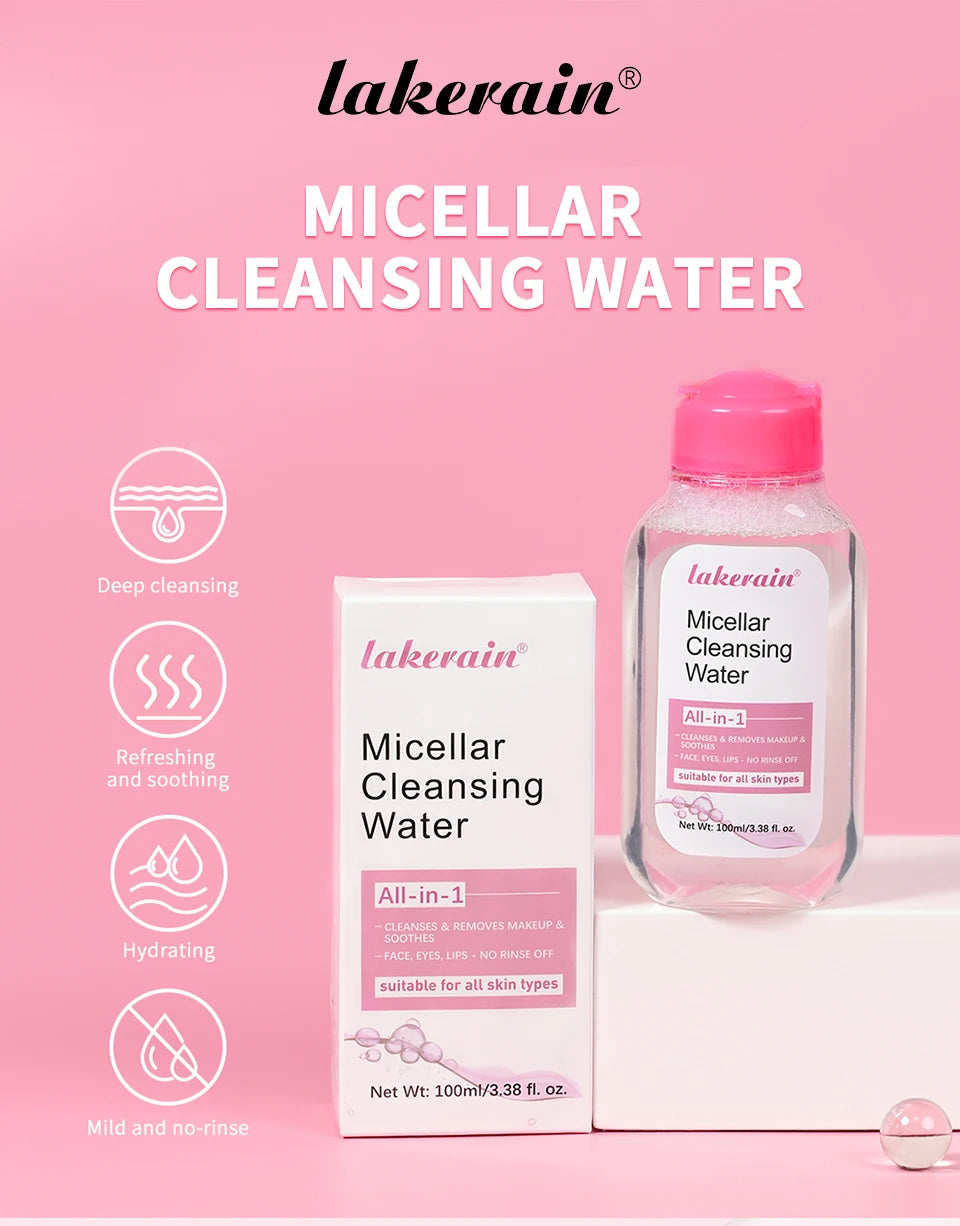 Mild Micellar Cleansing Makeup Remover Water Gentle Makeup Remover All In 1 Cleanser Rubbing Non-stimulating Korean Cosmetics