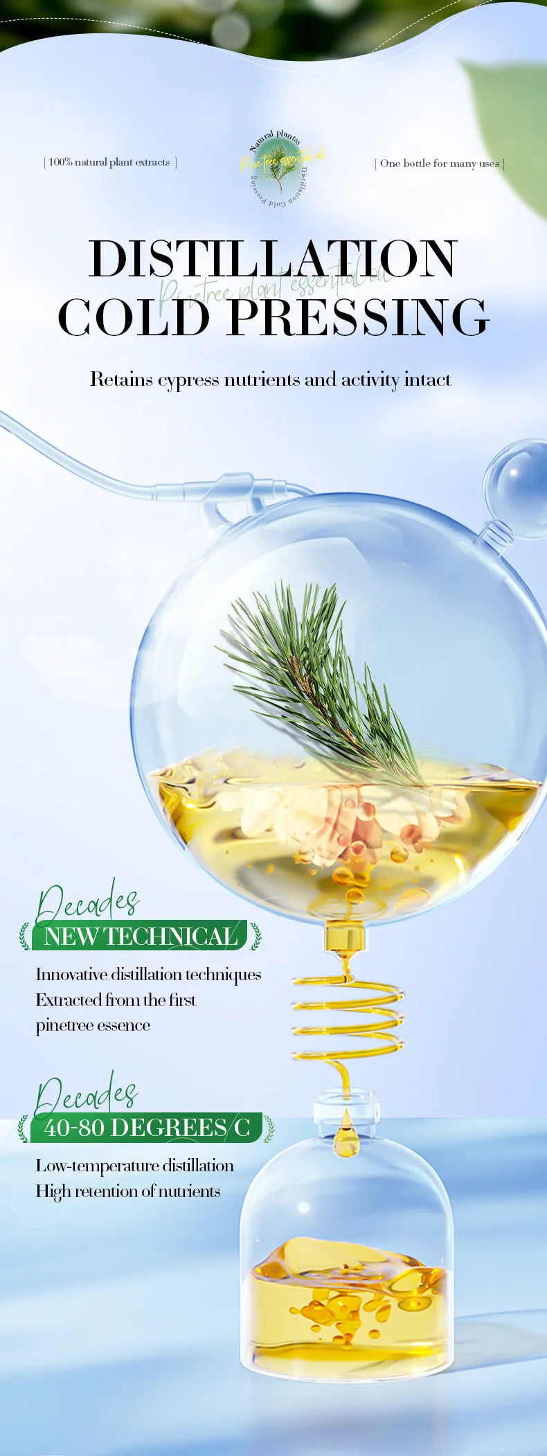 Organic Aromatherapy Essential Oils Pure Plant Oil Diffusers Humidifiers Hair Body Care Candle Making Lavender Chamomile