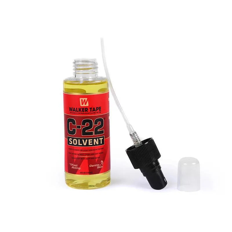 4 FL OZ 118ml Walker Tape C-22 Solvent Remover Great Cleaner For Scalp And Hair Systems Fast Acting on Most Tapes