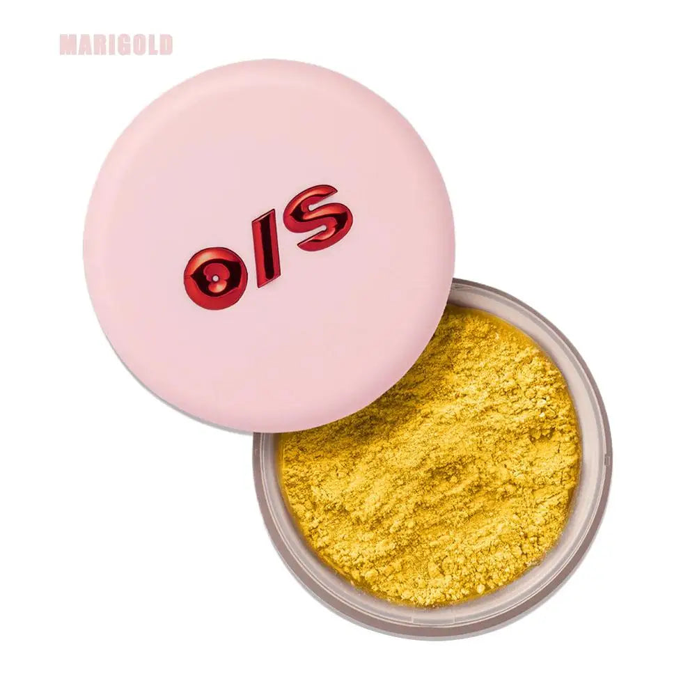 6 Color Setting Powder Matte Lasting Oil Control Hidden Honey Powder Pore Setting Powder&143ml Waterproof Setting Powder Spray