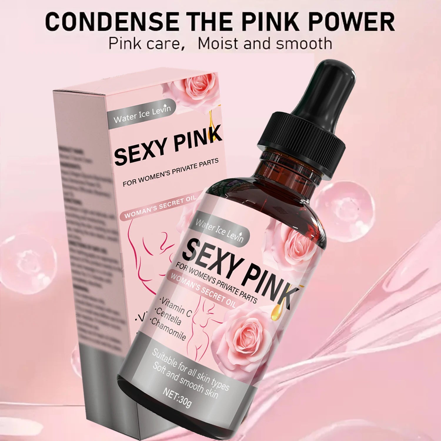 Intimate Moisturizing Cream with Rose & Rosemary - Soothing Protection, Gentle Formula, pH Balance Care, Winter Comfort