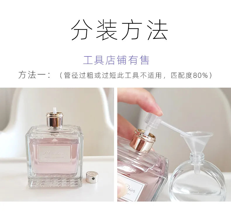 10ml Portable Thick Glass Roller Essential Oil Perfume Bottles Travel Refillable Rollerball Vial Travel Roll On Bottles Vials