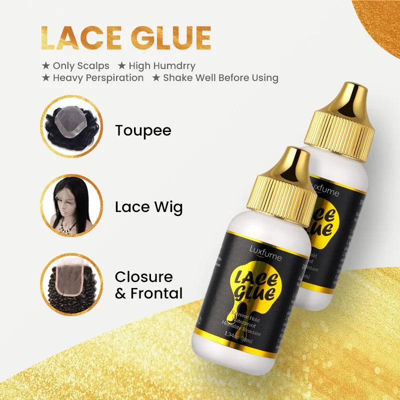 Super lace wig adhesive glue hair wax stick waterproof strong and long lasting for human wig hair extensions for lace front wigs