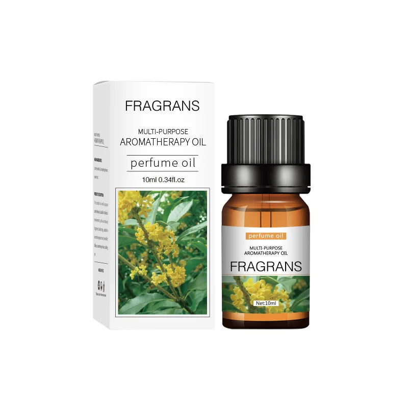 10ml Pure Natural Plant Essential Oil Aromatherapy Oil for Bedroom Bathroom Car Air Freshener Fragrance Oil Aromatic Oil
