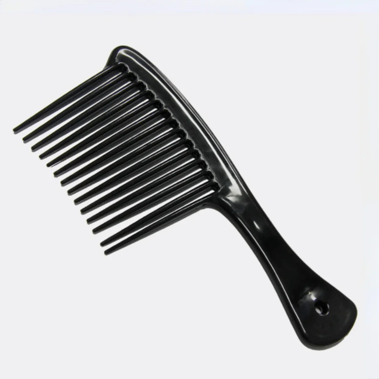 Wide Tooth Smooth Hairdressing Comb Big Size Wet Long Curly Hairbrush Salon Detangling Hair Styling Tools Coarse Wide Spikes