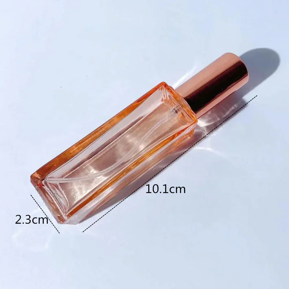 10ml Mini Perfume Spray Bottles Glass Refillable Bottle Portable Travel Oils Liquid Cosmetic Container Perfume Atomizer 여행용
