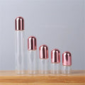 Travel Essentials Glass Roller Bottle Sample Test Perfume Essential Oil Bottle Jars Vials Cosmetic Refillable Bottles For Travel