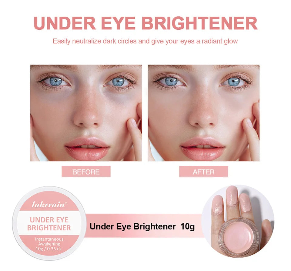 Under Eye Brightener Eye Bags Dark Circles Eye Cream Under Eye Skin Care Caffeine Brightening Peptide Firming Eye Care Beauty C