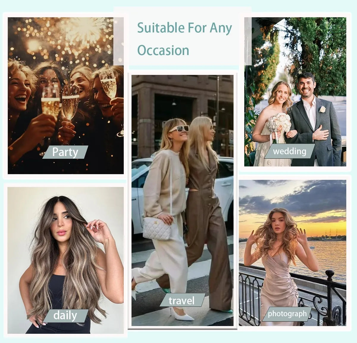 Luxury Synthetic Lace Wigs  Blonde Brown Highlight Wig Deep Curly Wavy  Natural Density Wig not easy drop out  For Women