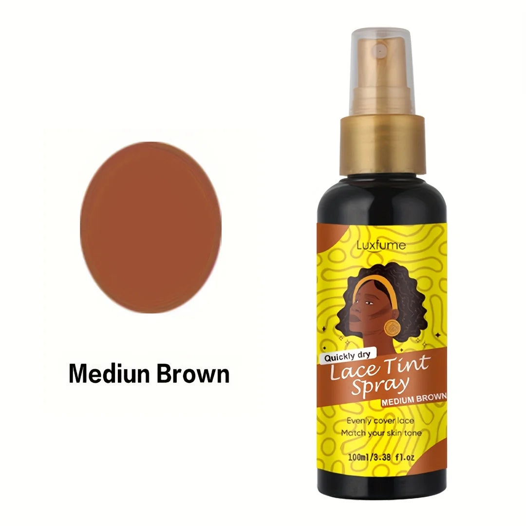 Lace Tint Spray For Wigs,Natural Root Touch Up Hair Spray,Long Lasting Lace Melt Spray,Matches The Skin Colour,Natural Looking