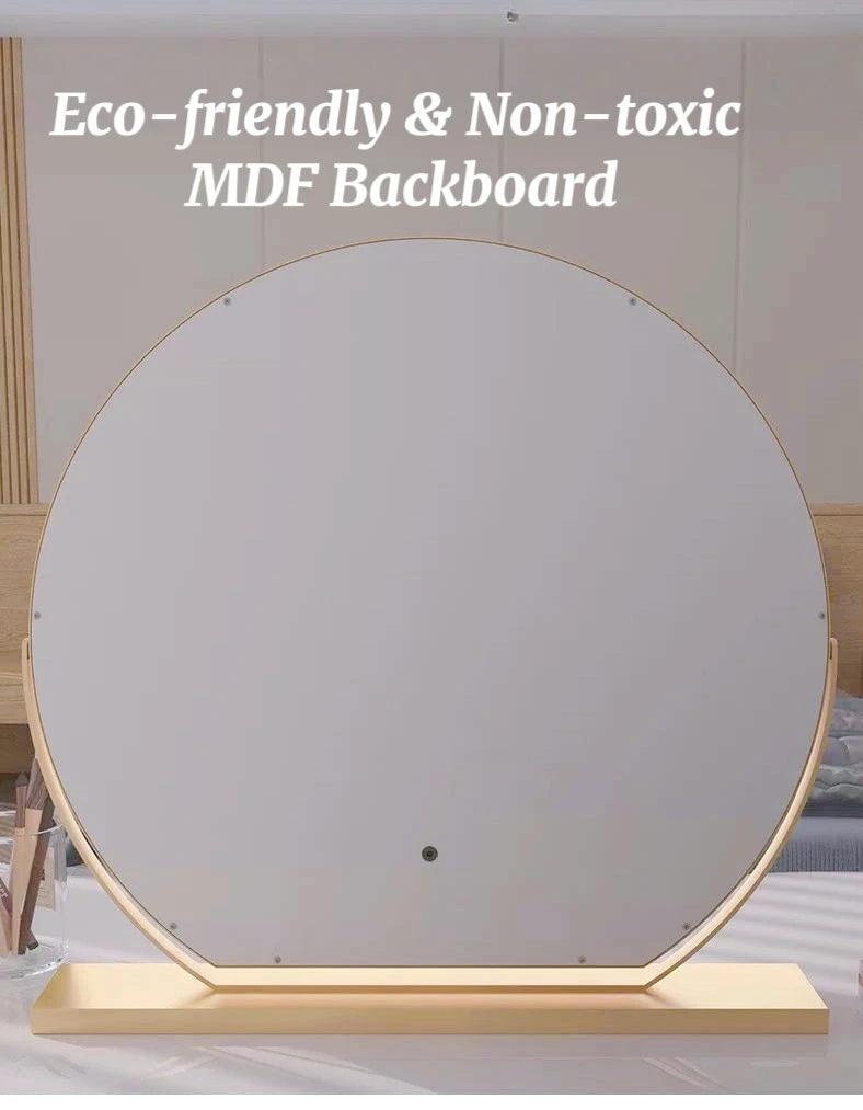 Vanity Makeup Mirror with Lights Detachable 15x Magnification 3 Color Lighting Modes Touch Screen Control 360°Rotation